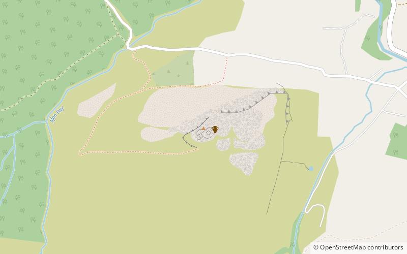 Carndochan Castle location map