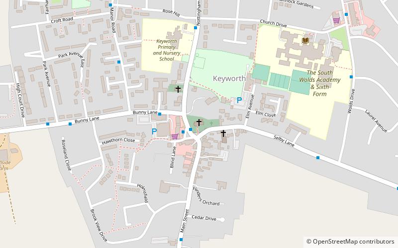 Church of St Mary Magdalene location map