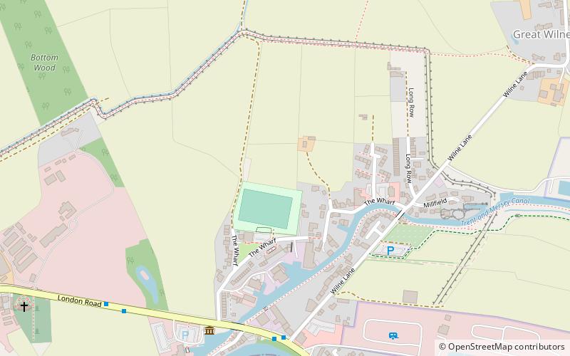 Shardlow and Great Wilne location map