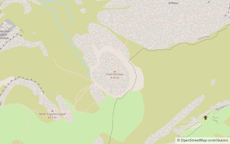 Foel Penolau location map