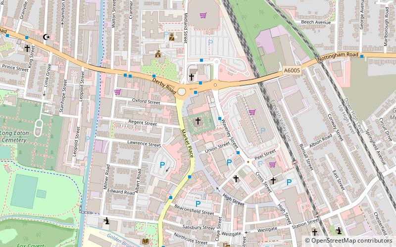 St Laurence's Church location map