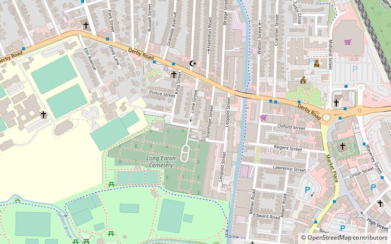 Long Eaton Art Room location map