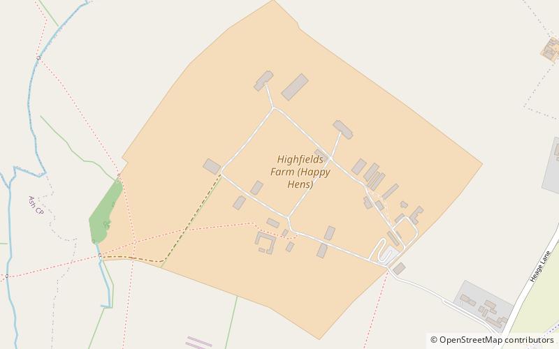 HighFields Happy Hens Farm location map