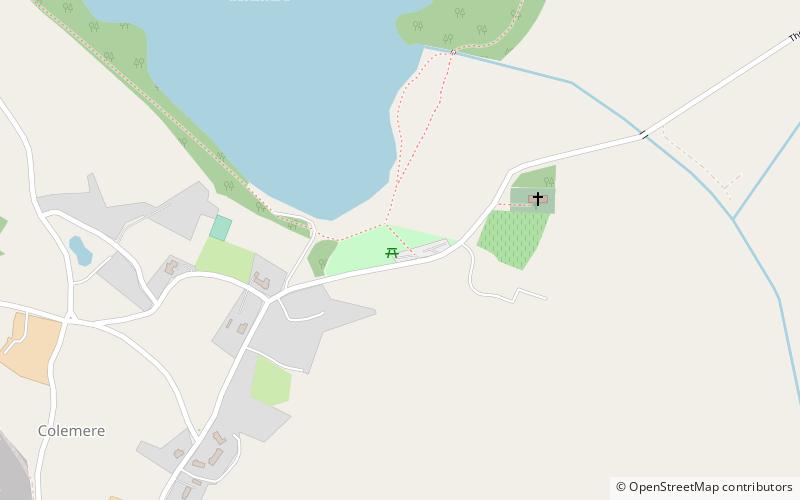 cole mere location map