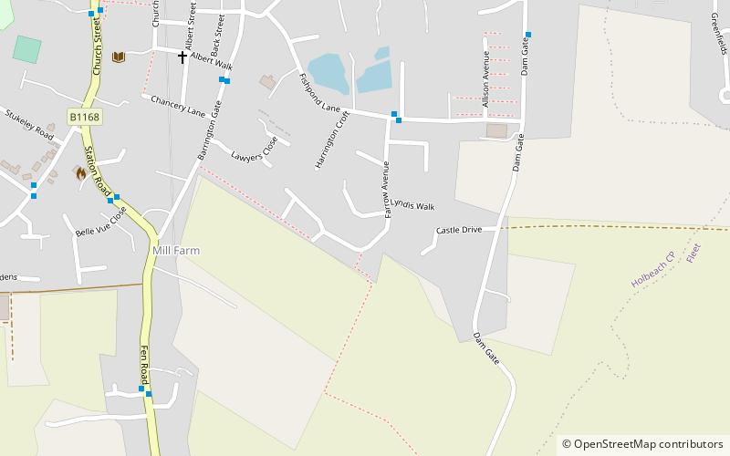 South Holland IDB location map