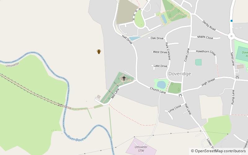 St Cuthbert's Church location map