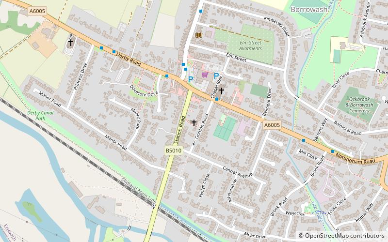 St Stephen's Church location map