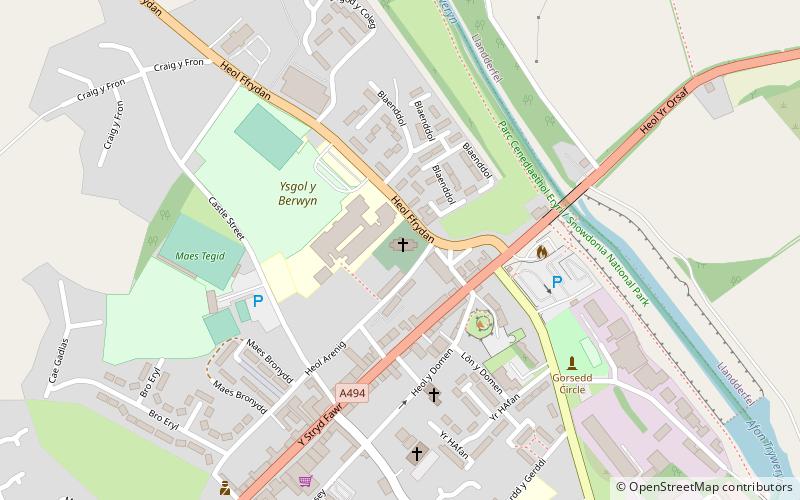 Christ Church location map