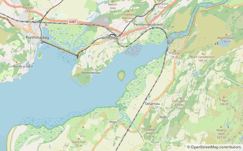 Ynys Gifftan location map