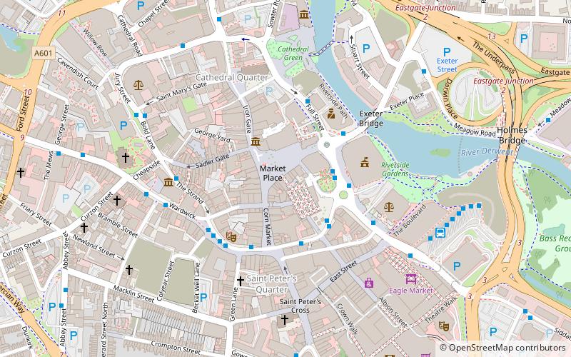 Guildhall Theatre location map