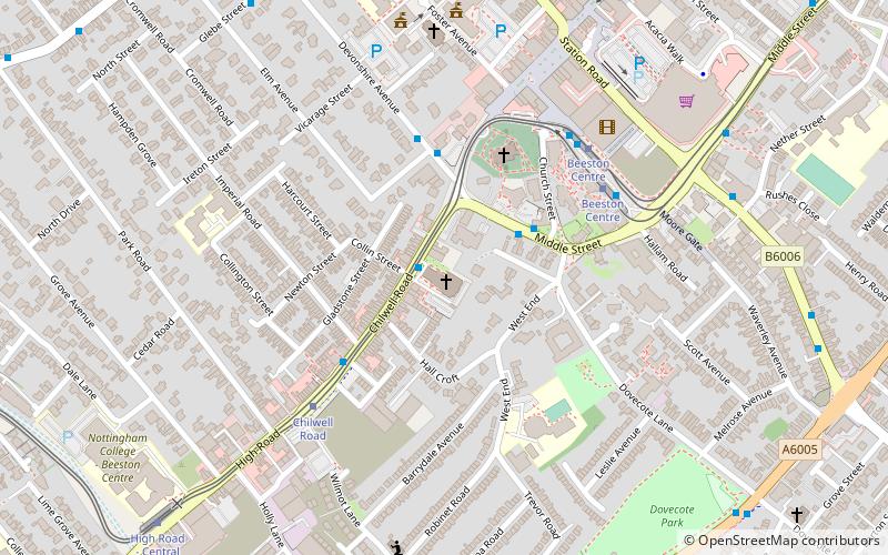 Chilwell Road Methodist Church location map