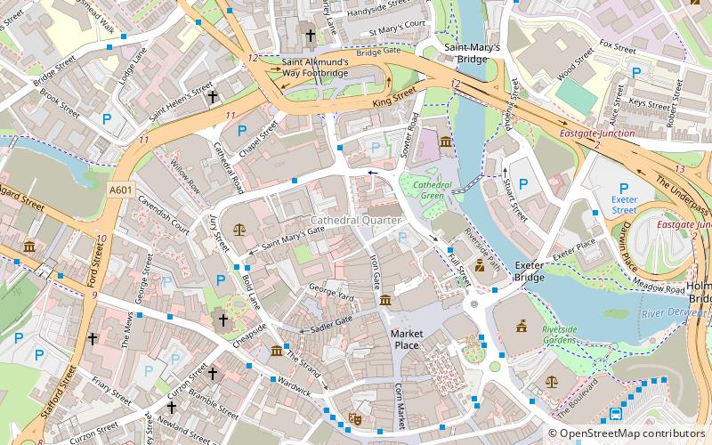 Cathedral Quarter location map