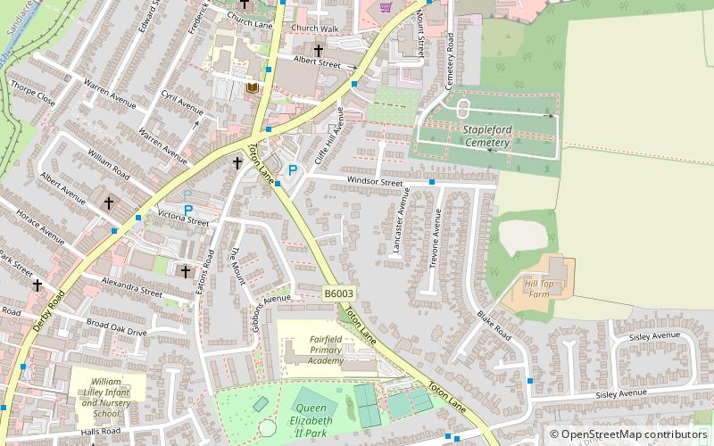 Stapleford location map