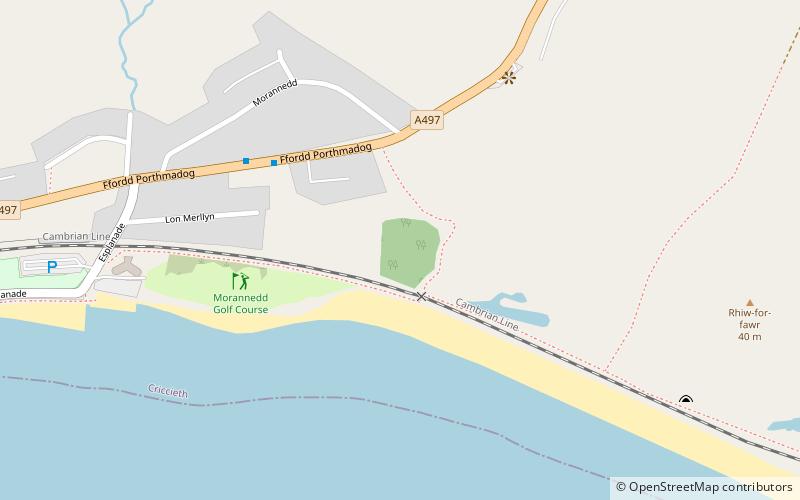 Penllyn location map
