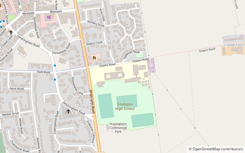 paul nicholas school of acting performing arts hunstanton location map