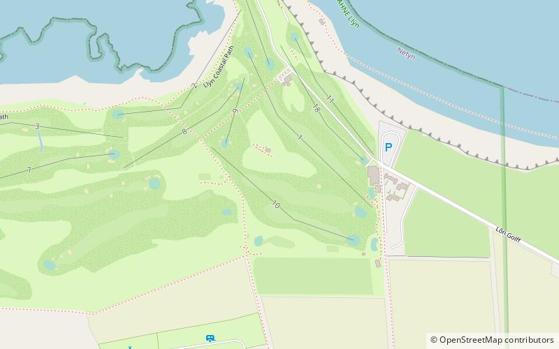 Nefyn & District Golf Club location map