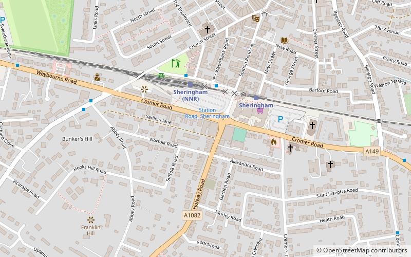 Masonic Hall location map