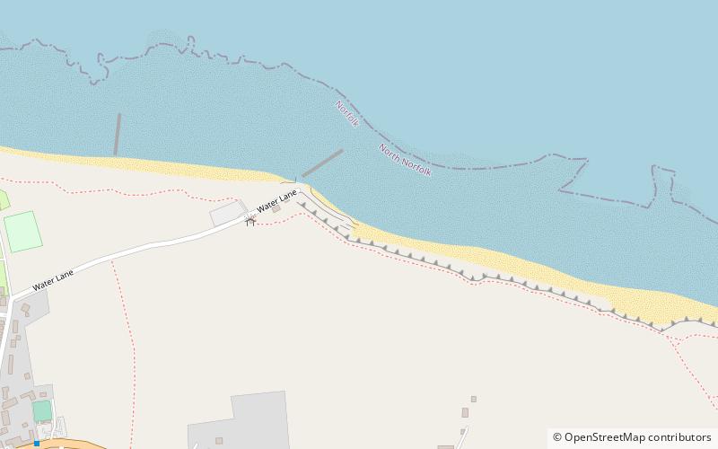 West Runton Cliffs location map