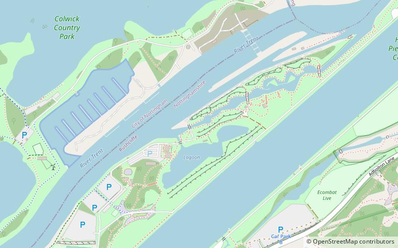 Holme Pierrepont National Watersports Centre location map