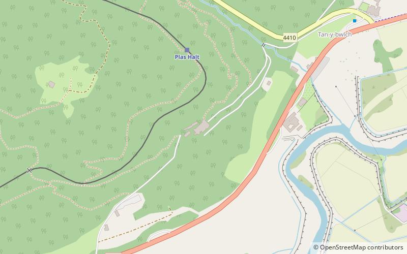 Plas Tan y Bwlch location map