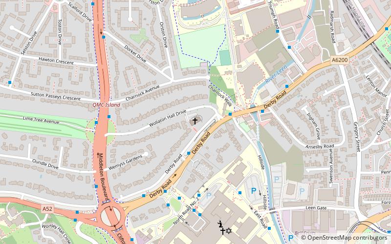 St Mary's Church location map