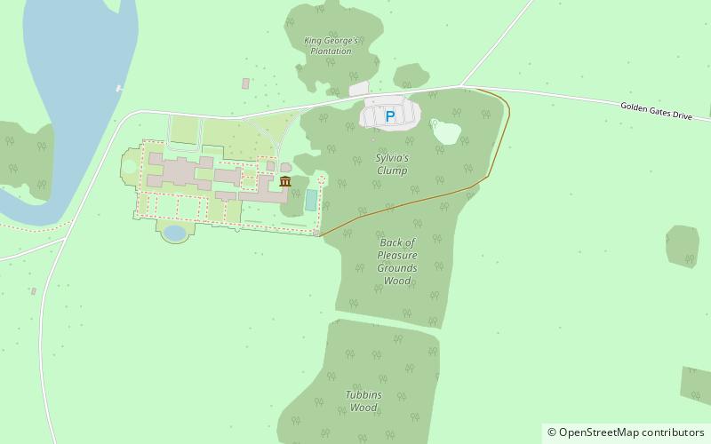 Art collections of Holkham Hall location map