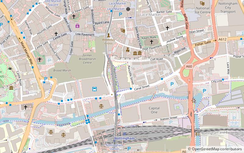 nottingham college location map