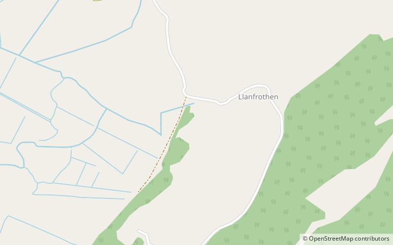 St Brothen's Church location map