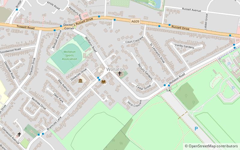 St Leonard's Church location map