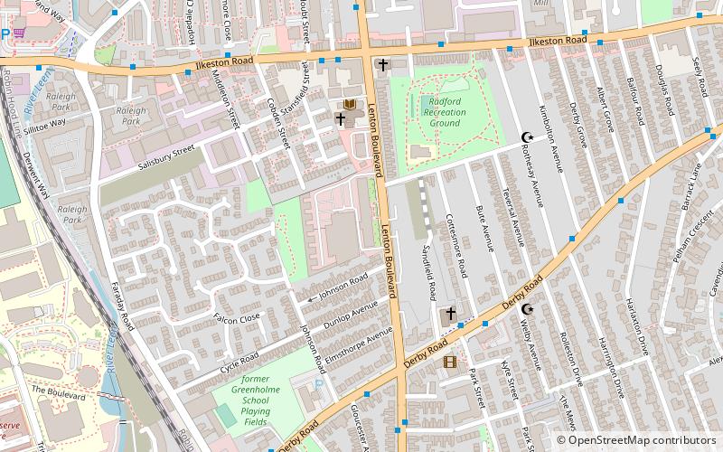marcus garvey centre nottingham location map