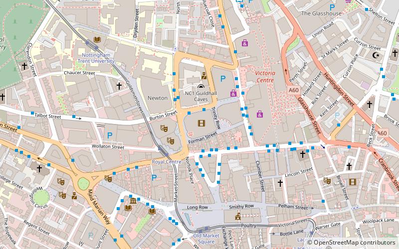 The Cornerhouse location map