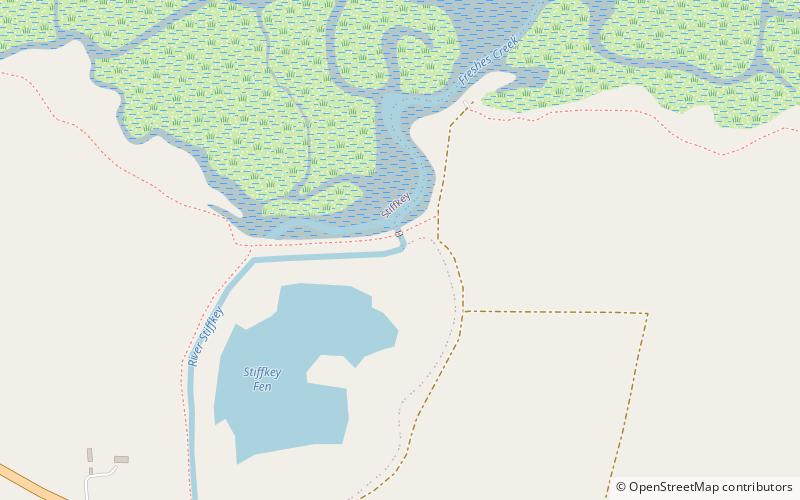 Morston Cliff location map