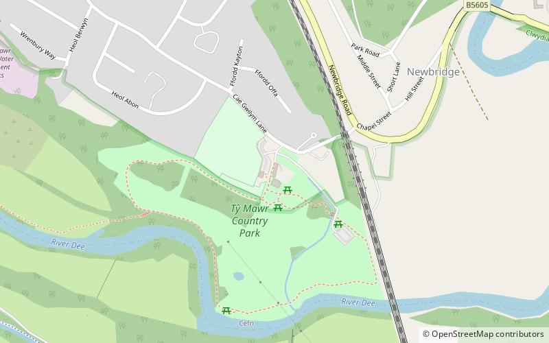Ty Mawr Country Park location map