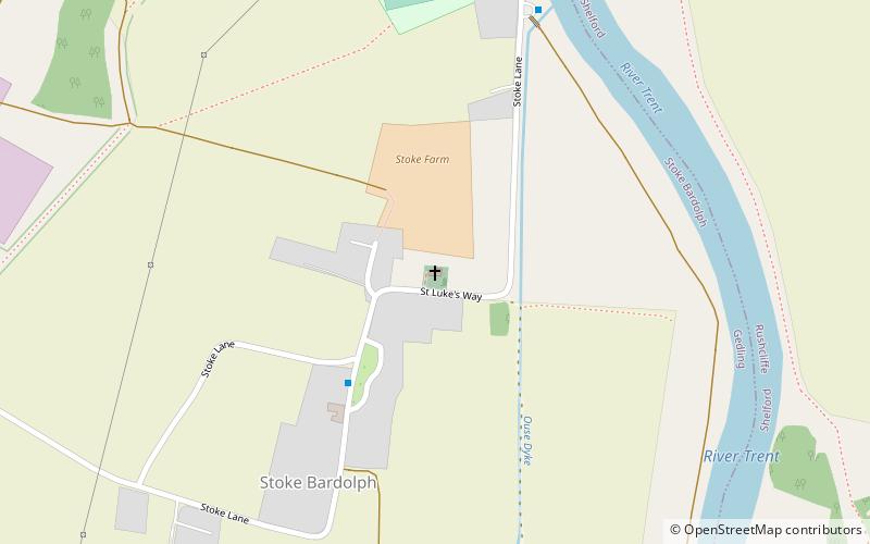 St Luke's Church location map