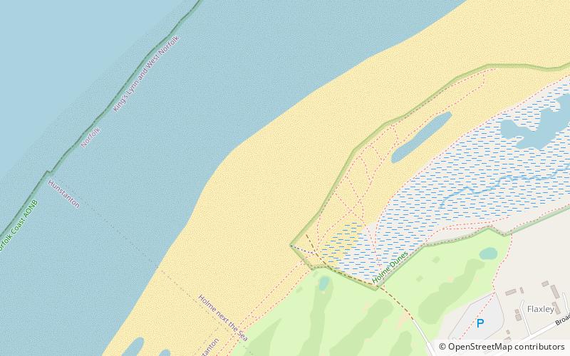 Seahenge location map