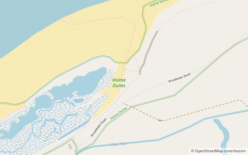 Holme Bird Observatory location map