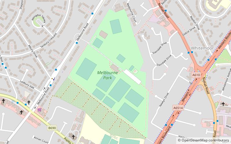 Melbourne Park location map