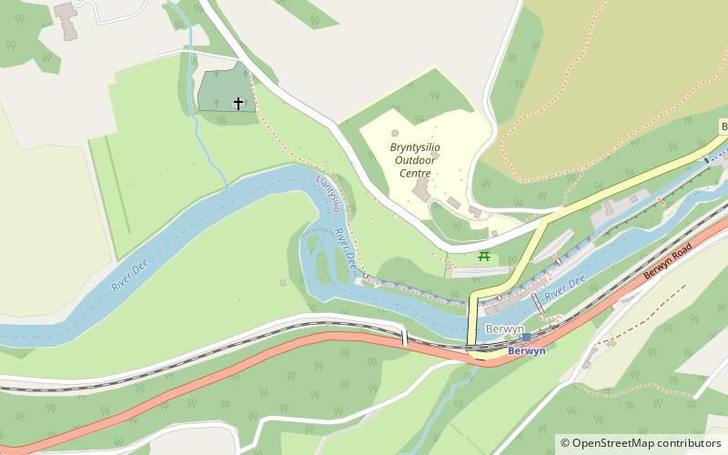 Horseshoe Falls location map