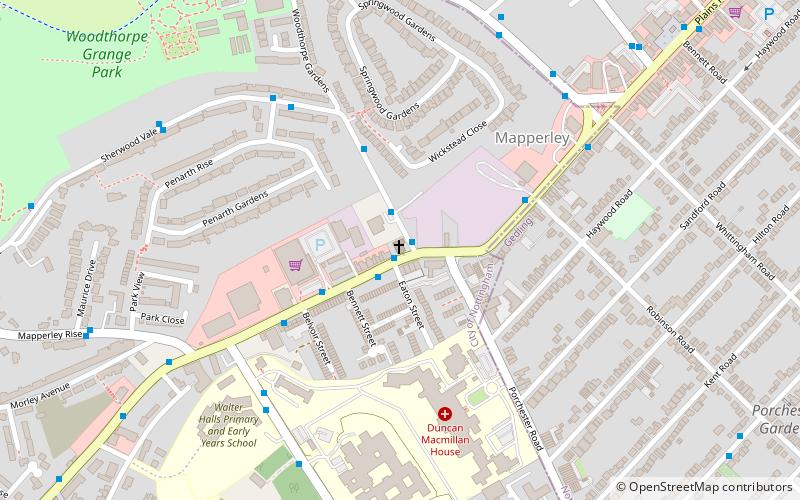 Mapperley Methodist Church location map