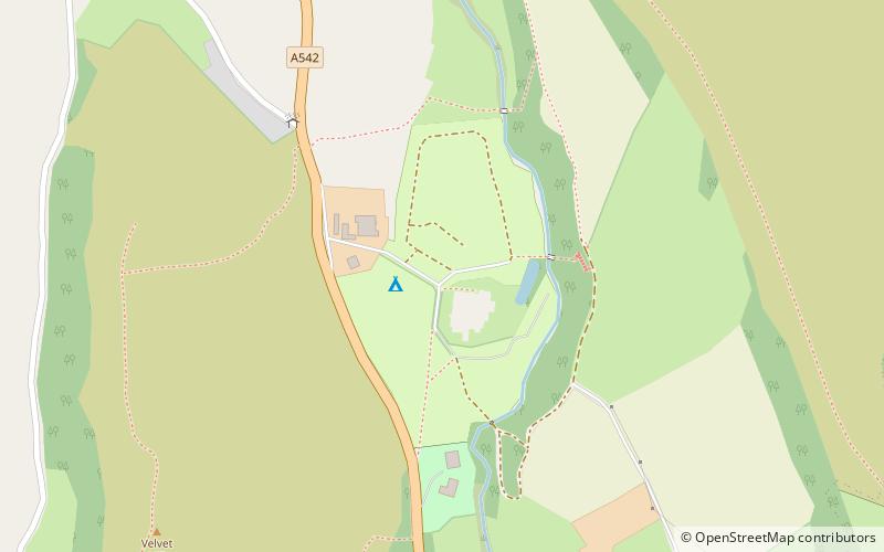 Pilier d'Eliseg location map