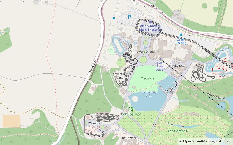 Octonauts Rollercoaster Adventure location map
