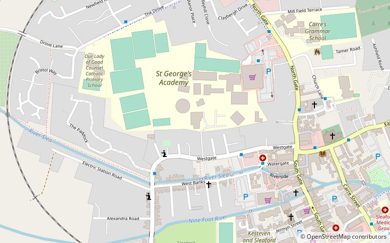 Westholme House location map