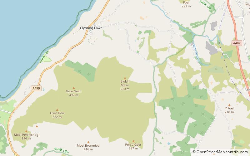 bwlch mawr location map