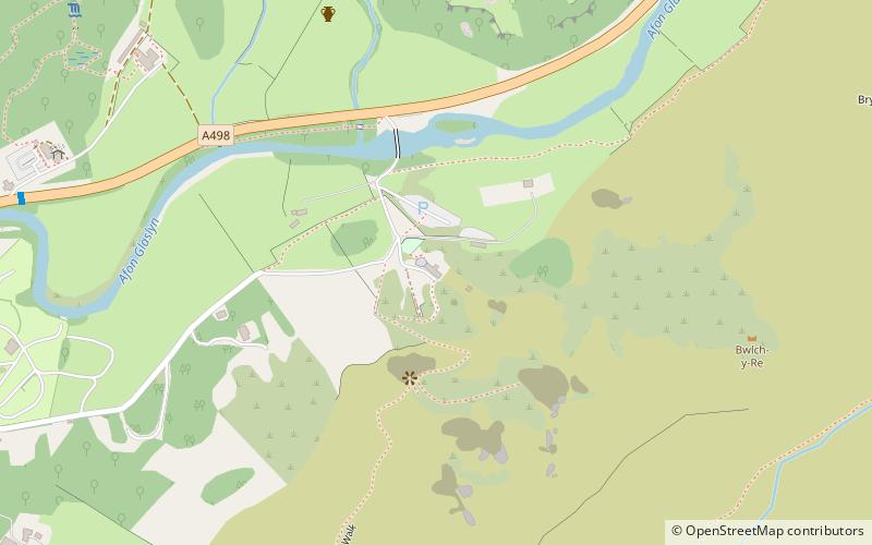 Sygun Copper Mine location map