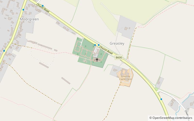 St Mary's Church location map