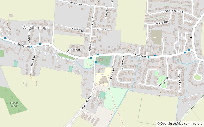 St Swithun's Church location map