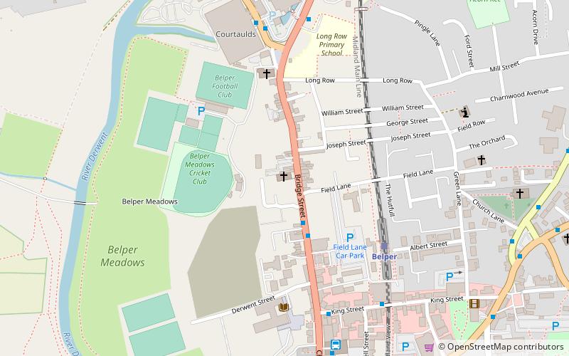 Belper Baptist Church location map