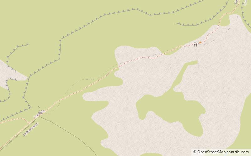 Nantlle Ridge location map