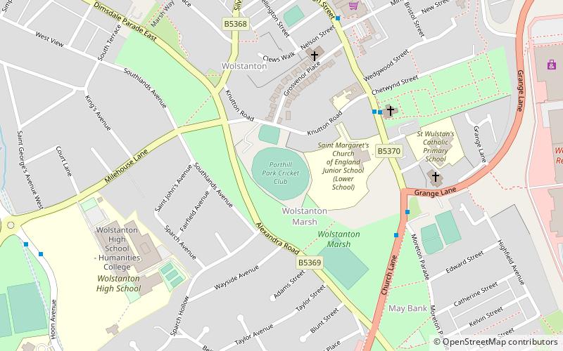 porthill park stoke on trent location map