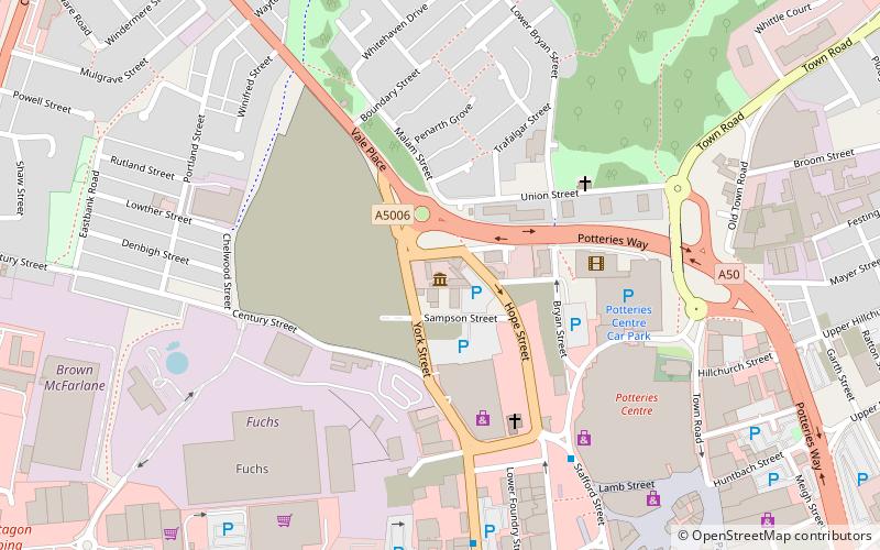 The Dudson Centre location map